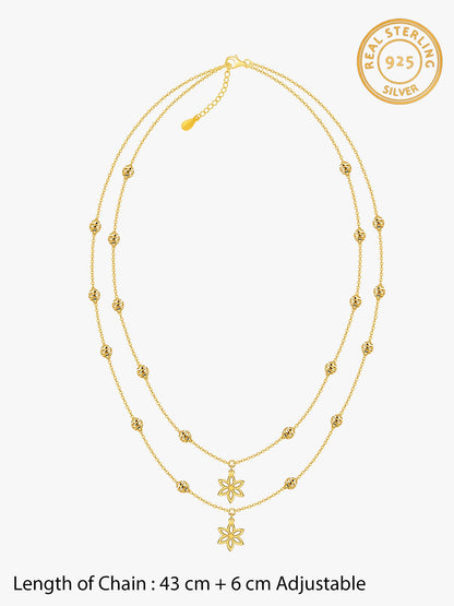 Golden Piece of Me Layered Necklace