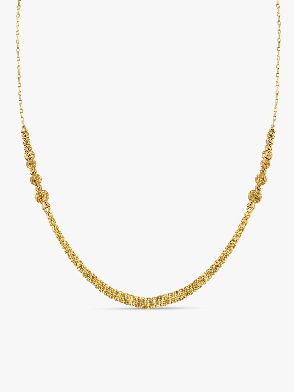 Golden Fancy Necklace