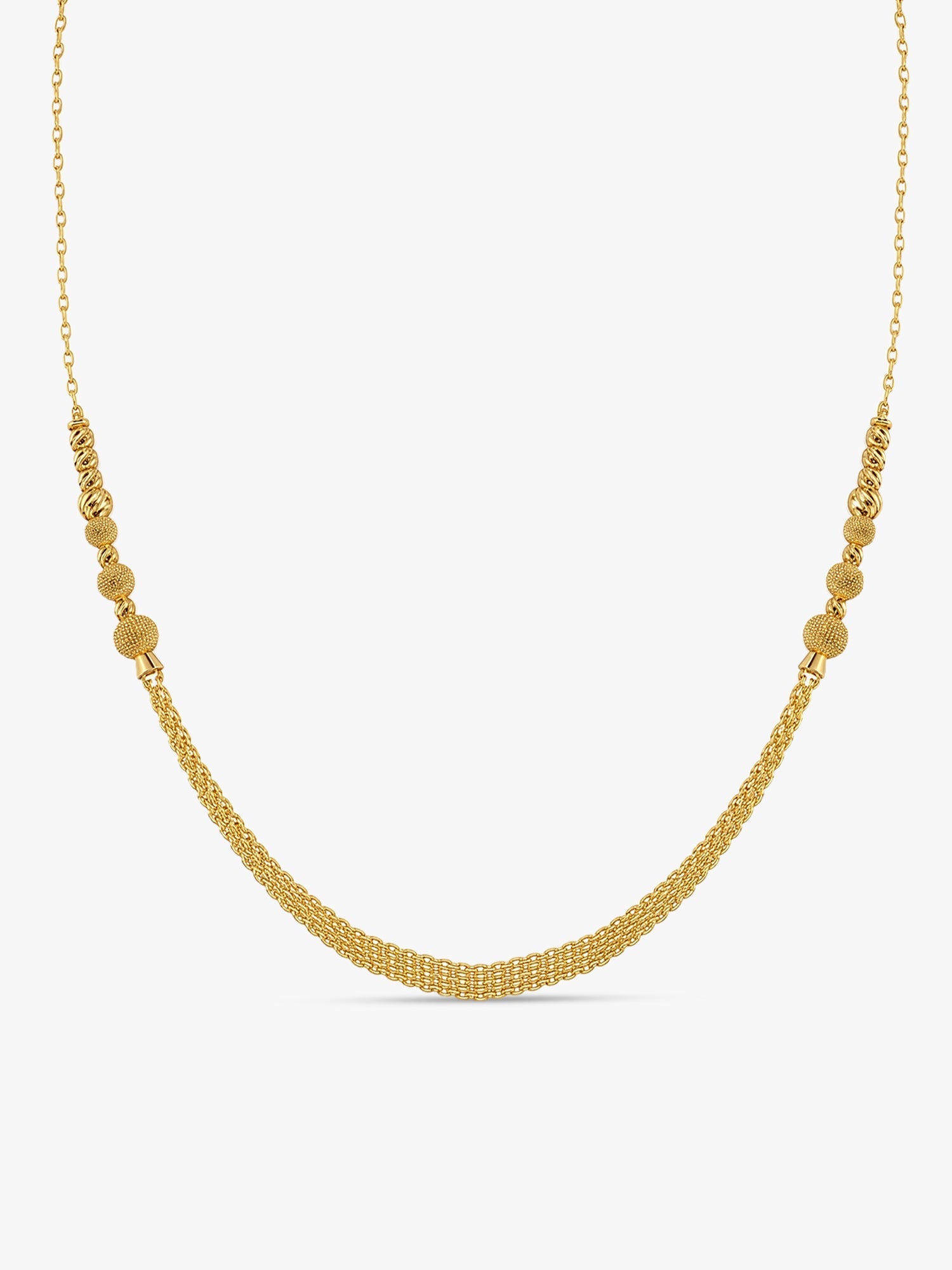 Golden Fancy Necklace