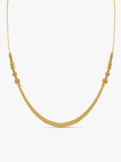 Golden Fancy Necklace
