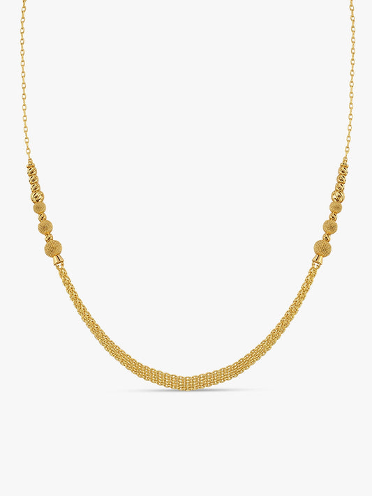 Golden Fancy Necklace