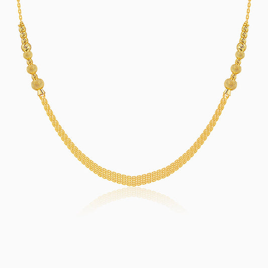 Golden Fancy Necklace