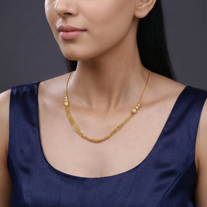 Golden Fancy Necklace