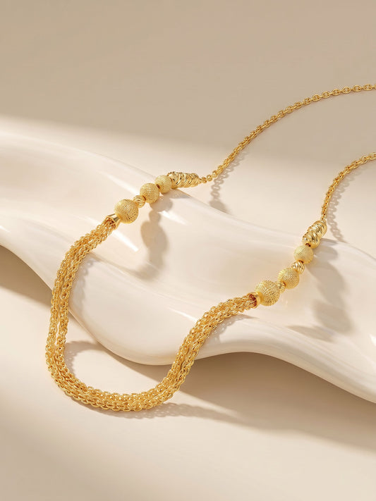 Golden Fancy Necklace