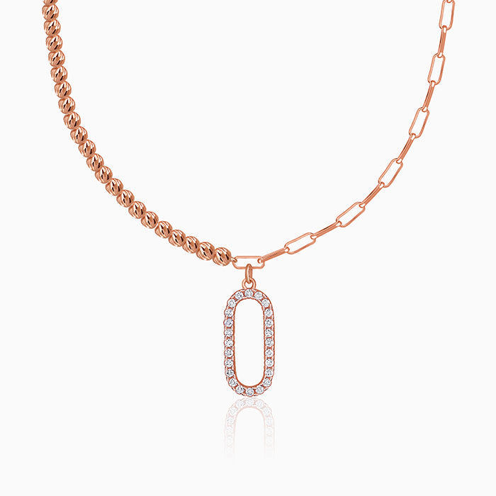 Rose Gold Closer Necklace