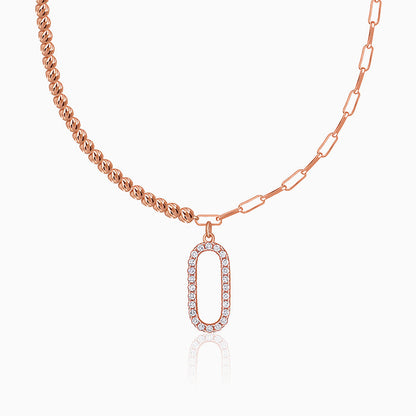 Rose Gold Closer Necklace