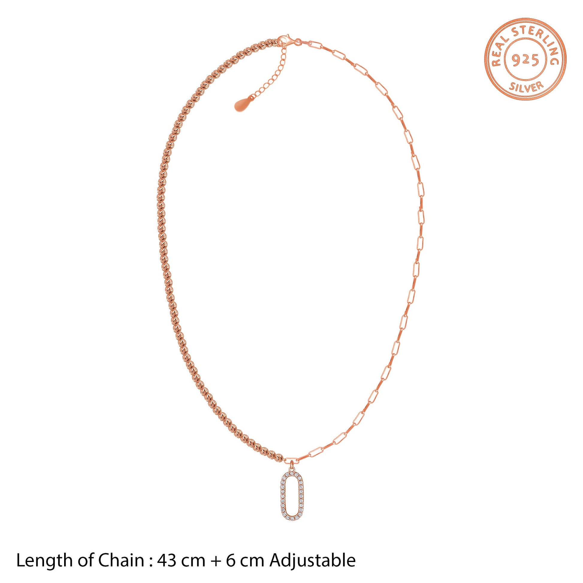 Rose Gold Closer Necklace