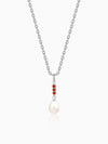 Silver Althea Pendant With Link Chain