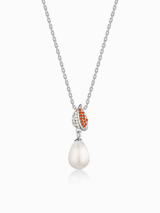 Silver Kalista Pendant With Link Chain