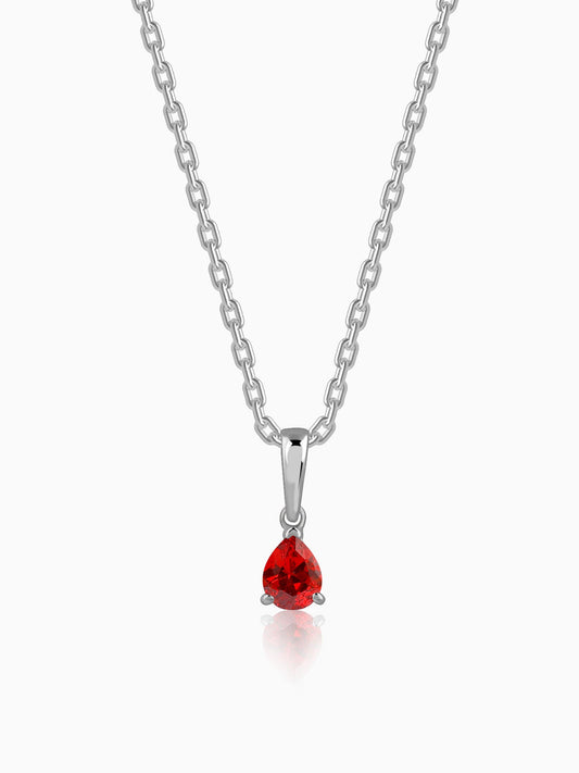 Silver Siddhidatri Pendant With Link Chain