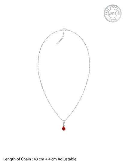 Silver Siddhidatri Pendant With Link Chain