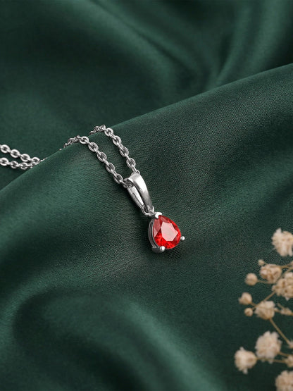 Silver Siddhidatri Pendant With Link Chain