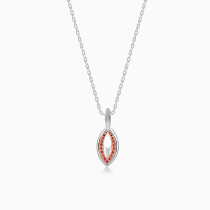 Silver Anahita Pendant With Link Chain