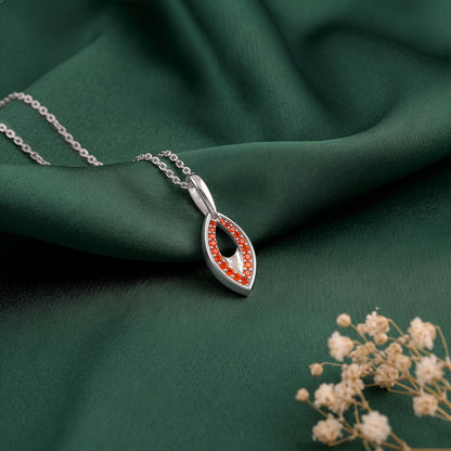 Silver Anahita Pendant With Link Chain