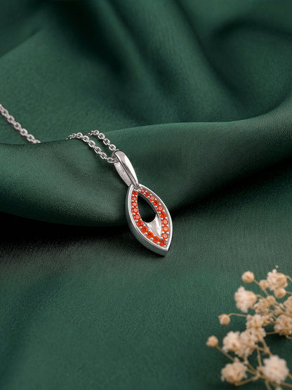 Silver Anahita Pendant With Link Chain
