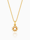 Golden Ereshkigal Pendant With Link Chain
