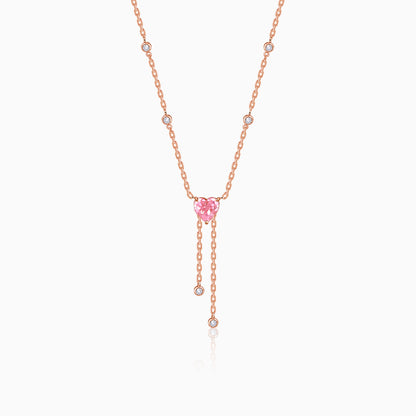 Rose Gold Sweet Reverie Necklace
