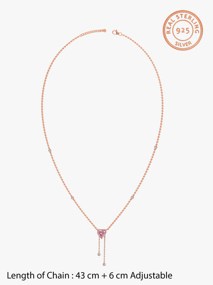Rose Gold Sweet Reverie Necklace