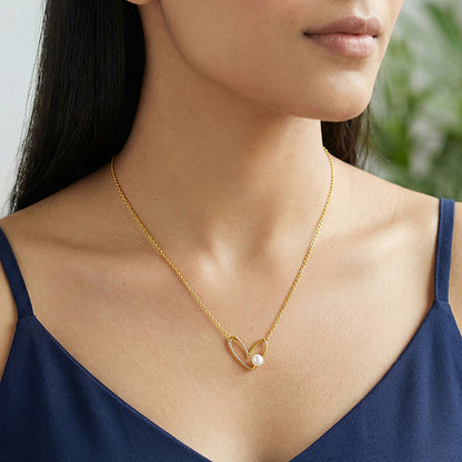 Golden Saranghae Necklace