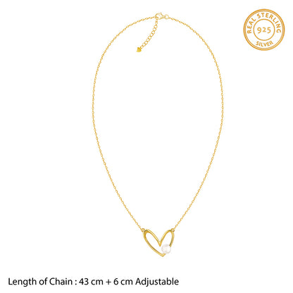 Golden Saranghae Necklace