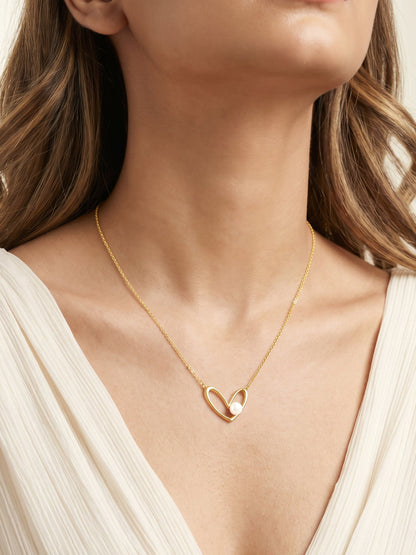Kriti Sanon Golden Saranghae Necklace