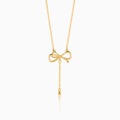 Golden Bowtiful Necklace