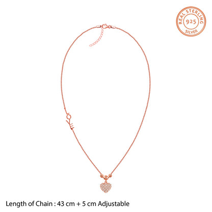 Kriti Sanon Rose Gold Delara Necklace