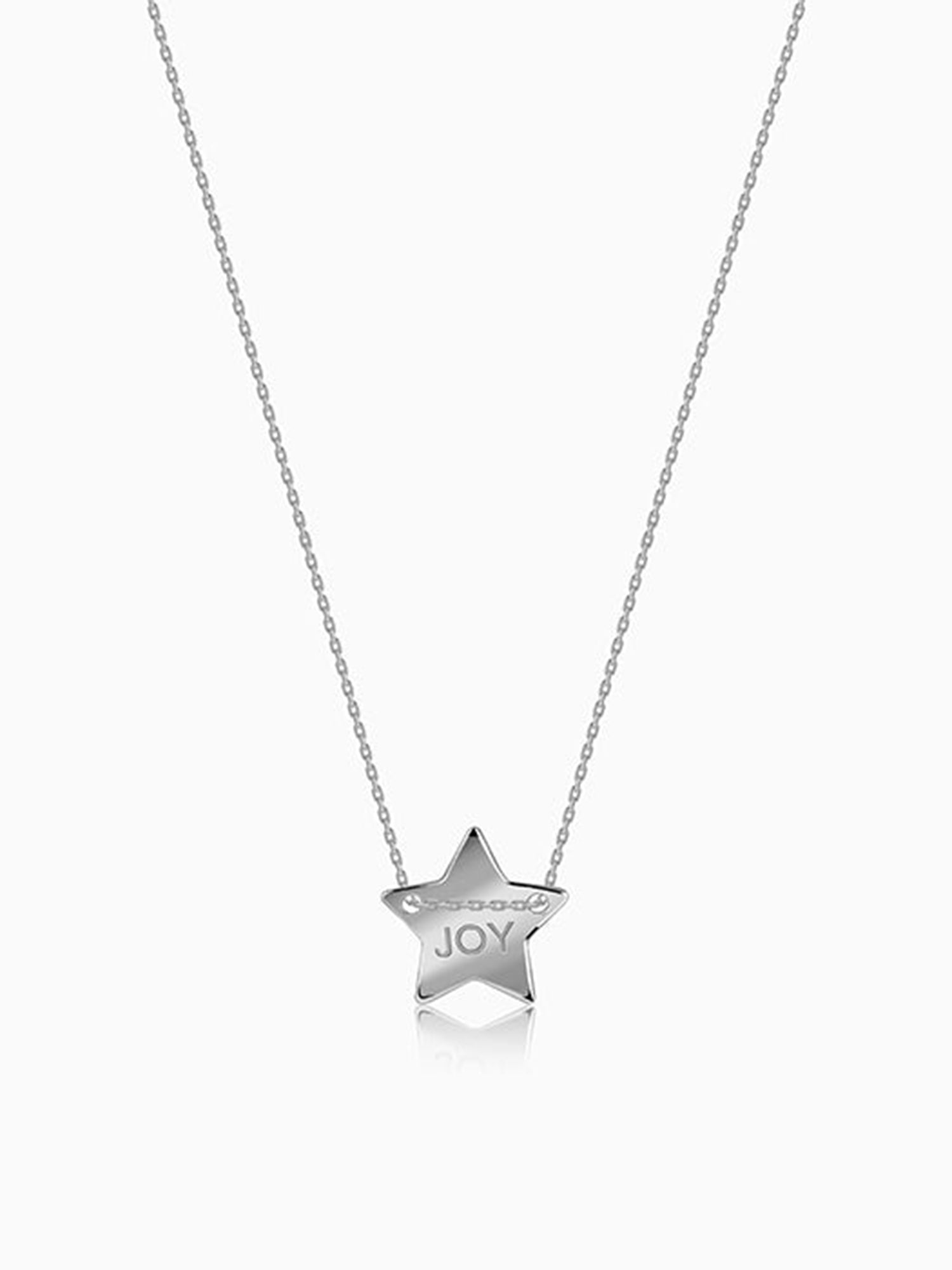 Silver Joy Star Necklace