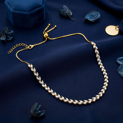 Golden Amora Choker Necklace