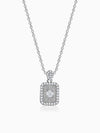 Silver Aurelia Starburst Locket Pendant With Link Chain
