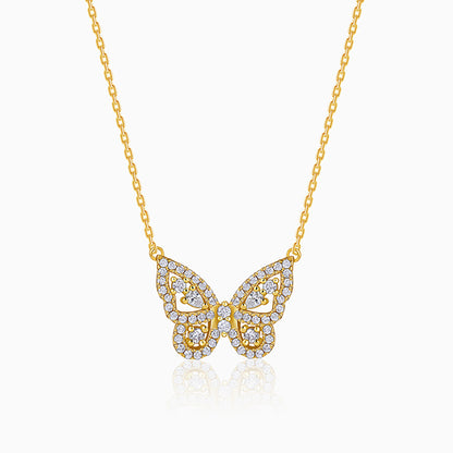 Golden Pretty Flutter Necklace