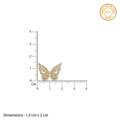 Golden Pretty Flutter Necklace
