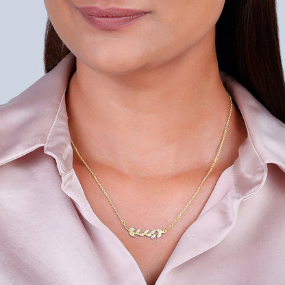 Golden Leaf Necklace