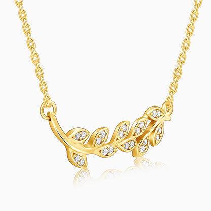 Golden Leaf Necklace