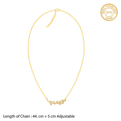 Golden Leaf Necklace