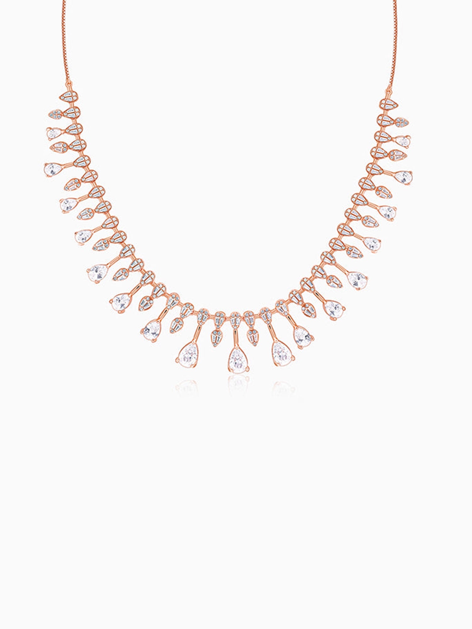 Rose Gold Romanov Necklace