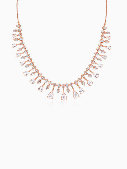 Rose Gold Romanov Necklace