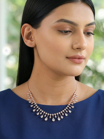 Rose Gold Romanov Necklace