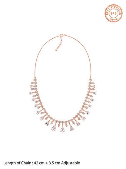 Rose Gold Romanov Necklace