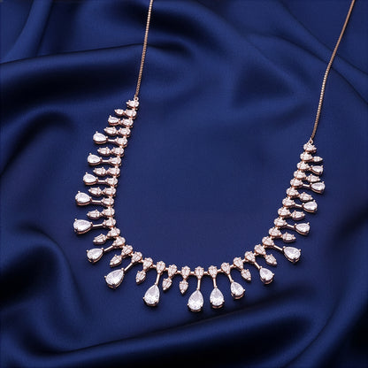 Rose Gold Romanov Necklace