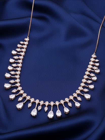 Rose Gold Romanov Necklace