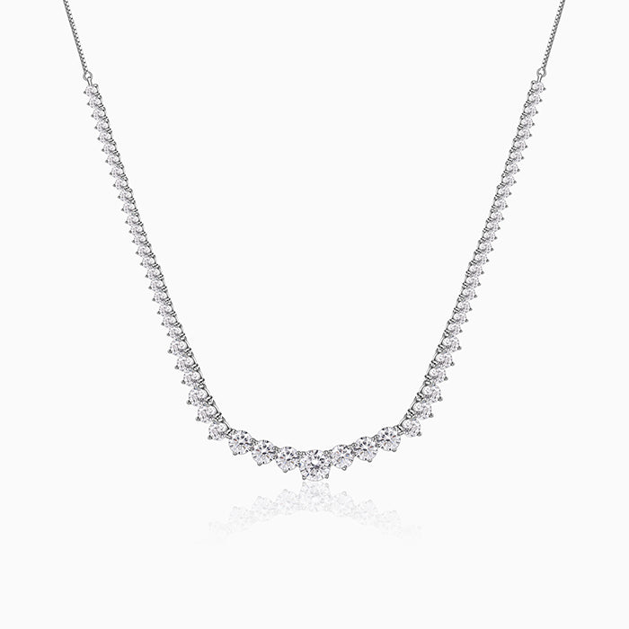 Silver Medici Necklace