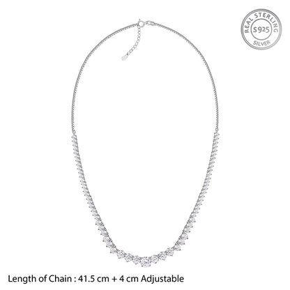 Silver Medici Necklace