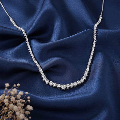 Silver Medici Necklace