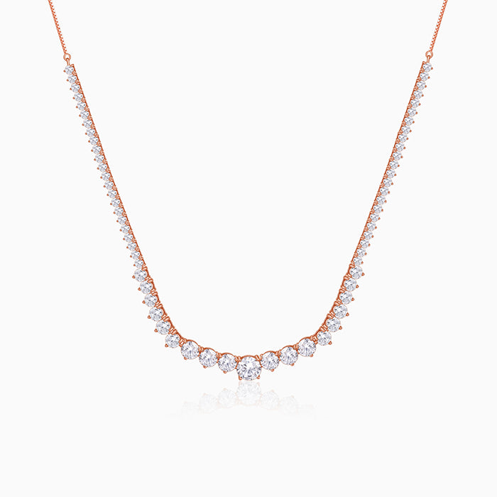 Rose Gold Medici Necklace