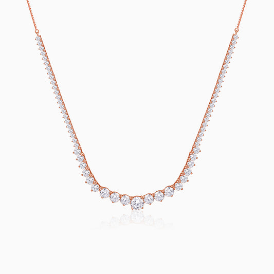 Rose Gold Medici Necklace