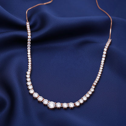 Rose Gold Medici Necklace