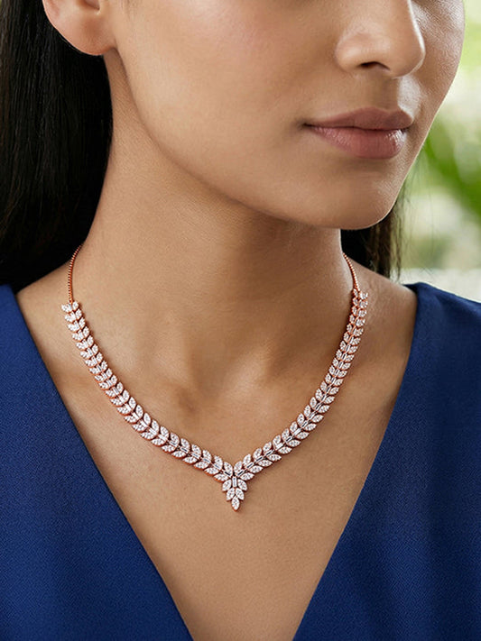 Rose Gold Kalyani Necklace