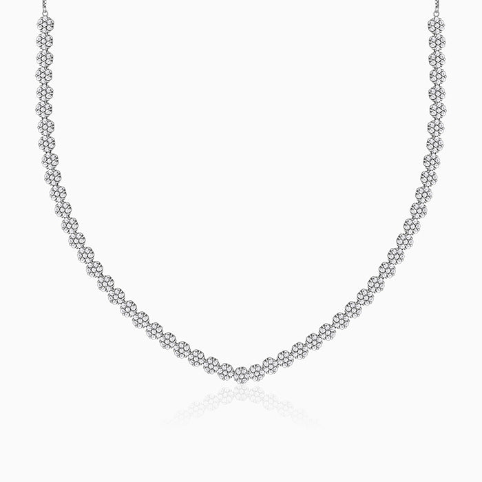 Silver Grimaldi Necklace