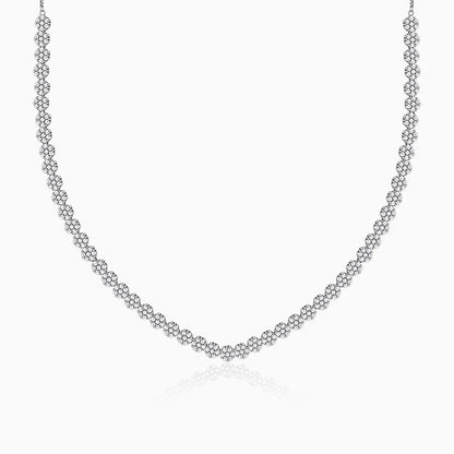 Silver Grimaldi Necklace
